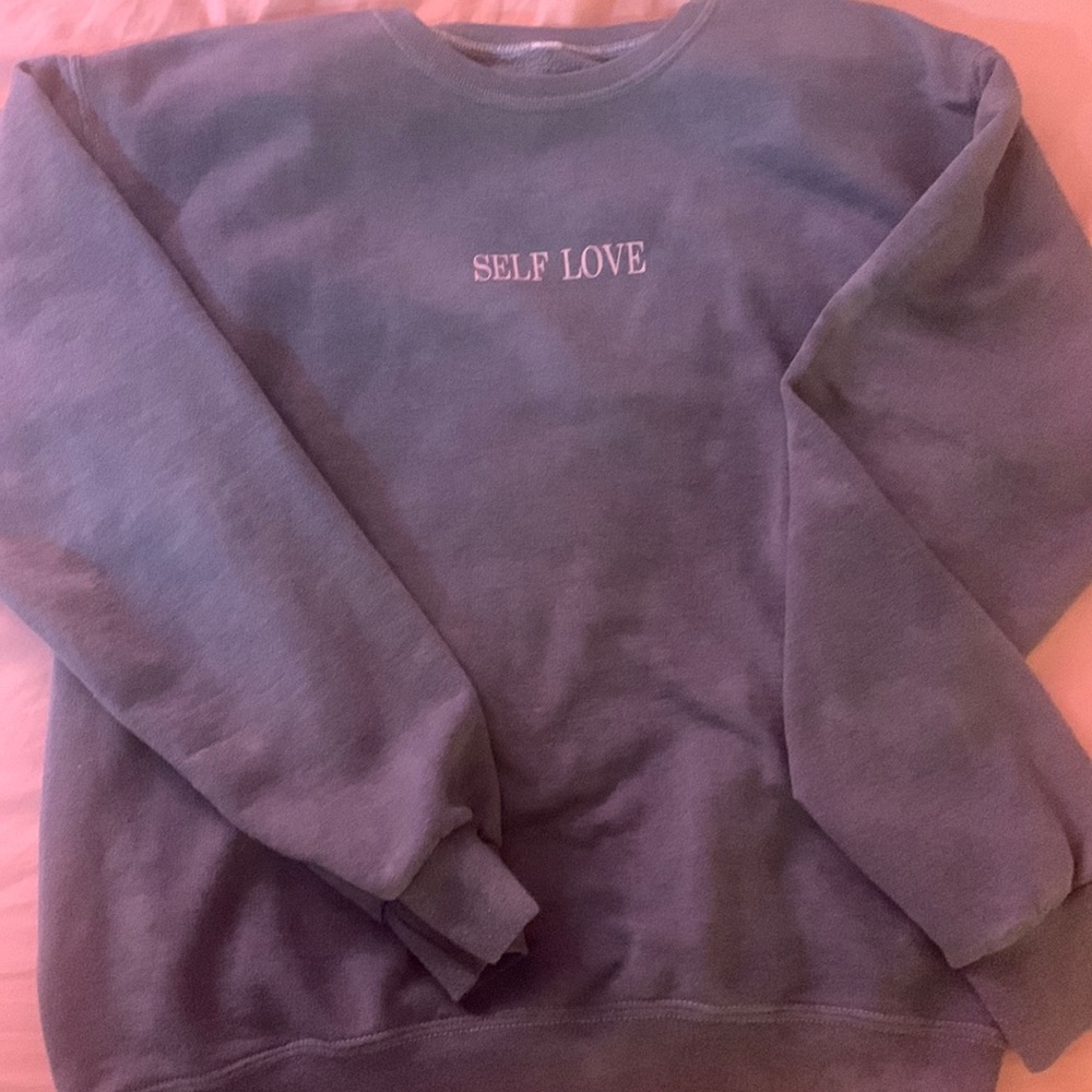 Self love crewneck